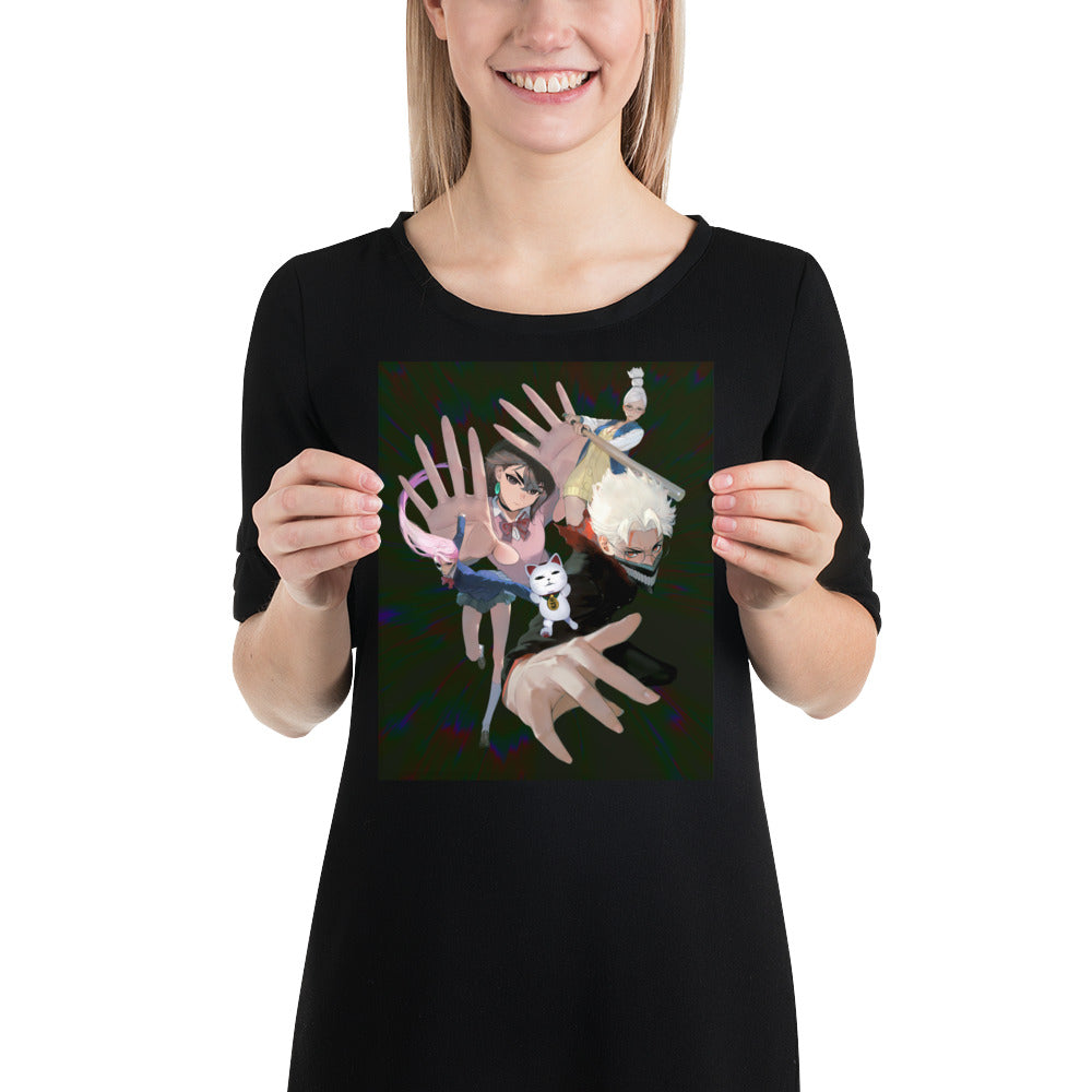 Dandadan Anime S1 Art Print Poster