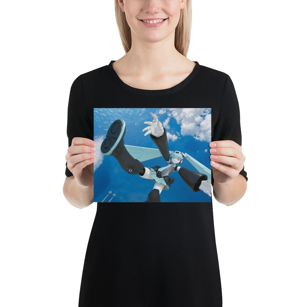 CYBER MIKU Art Print Poster