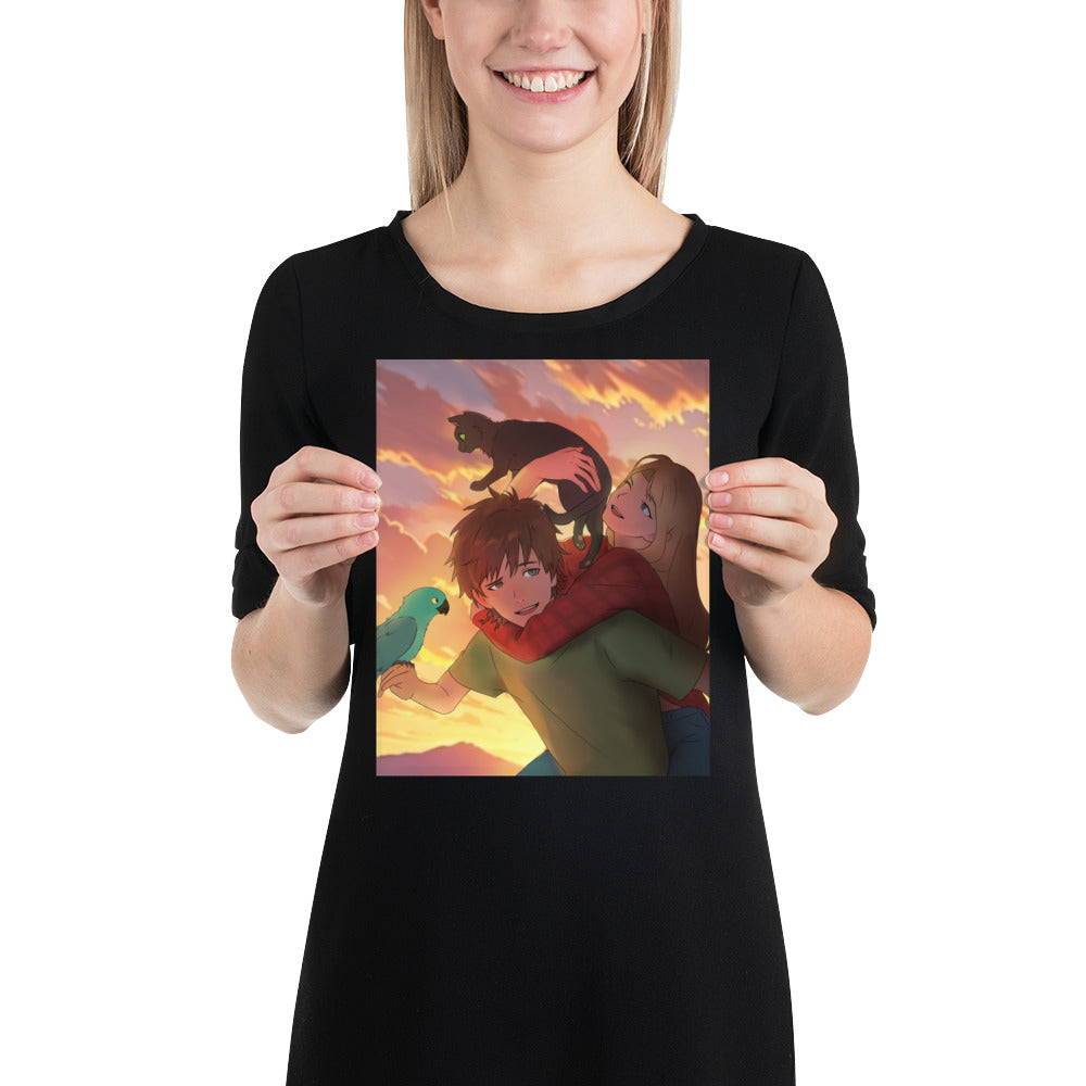 How To Train Your Dragon Modern Take Art Print Poster