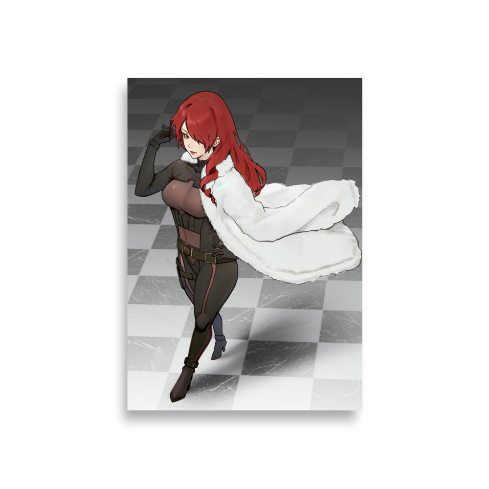 Mitsuru Kirijo Art Print Persona 3 Poster