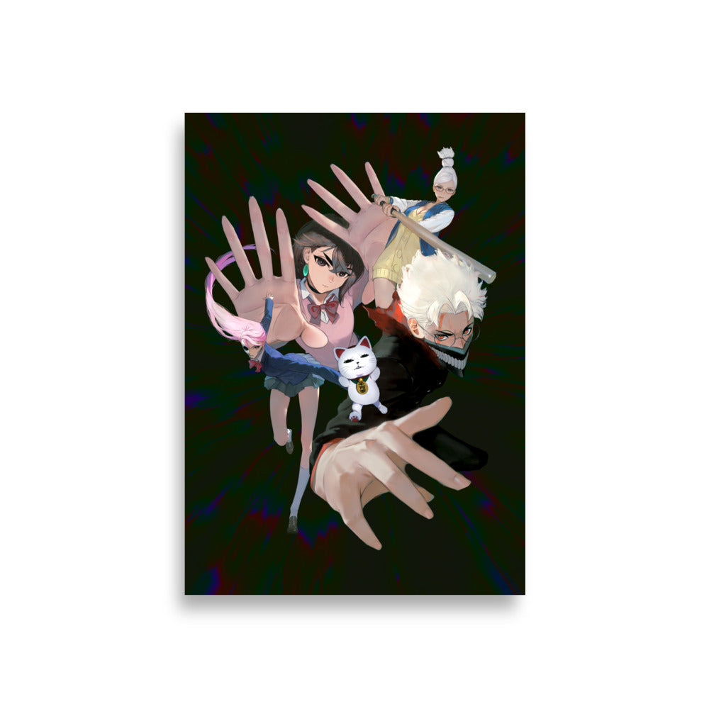 Dandadan Anime S1 Art Print Poster