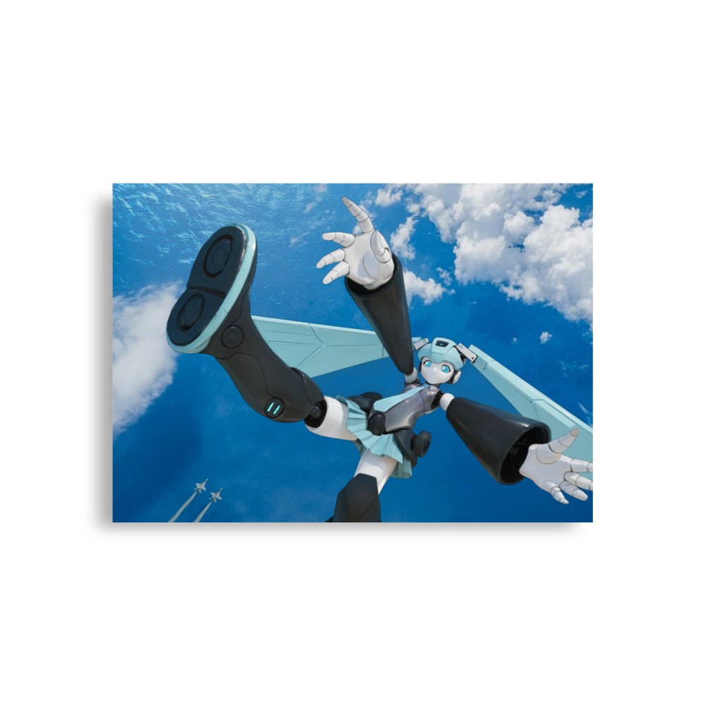 CYBER MIKU Art Print Poster