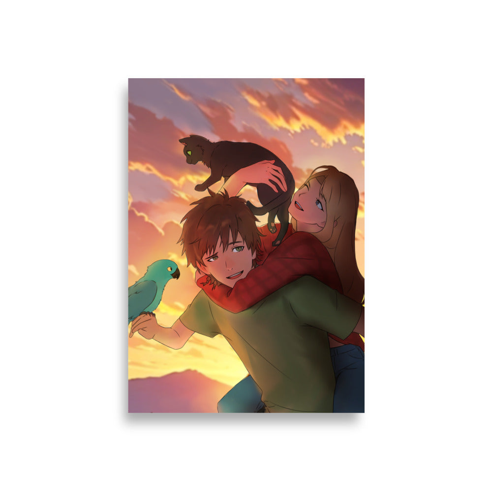 How To Train Your Dragon Modern Take Art Print Poster