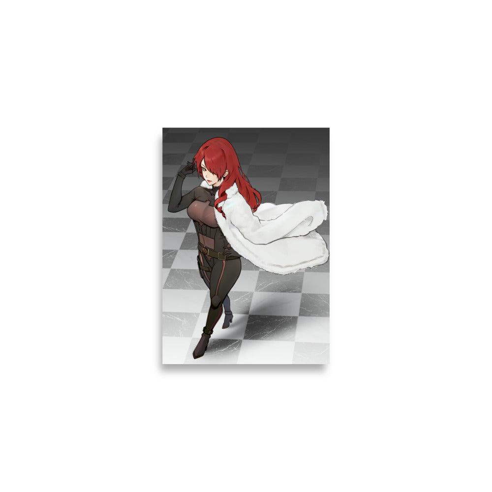 Mitsuru Kirijo Art Print Persona 3 Poster