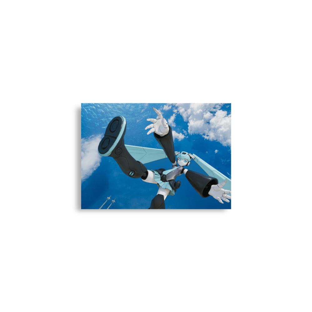 CYBER MIKU Art Print Poster