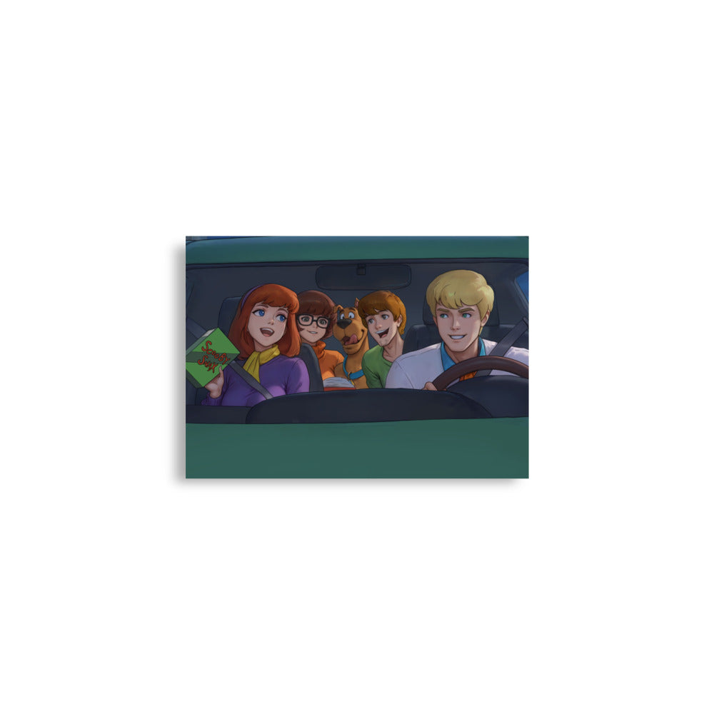 Scooby Doo Art Print Poster