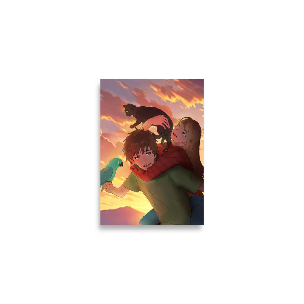 How To Train Your Dragon Modern Take Art Print Poster
