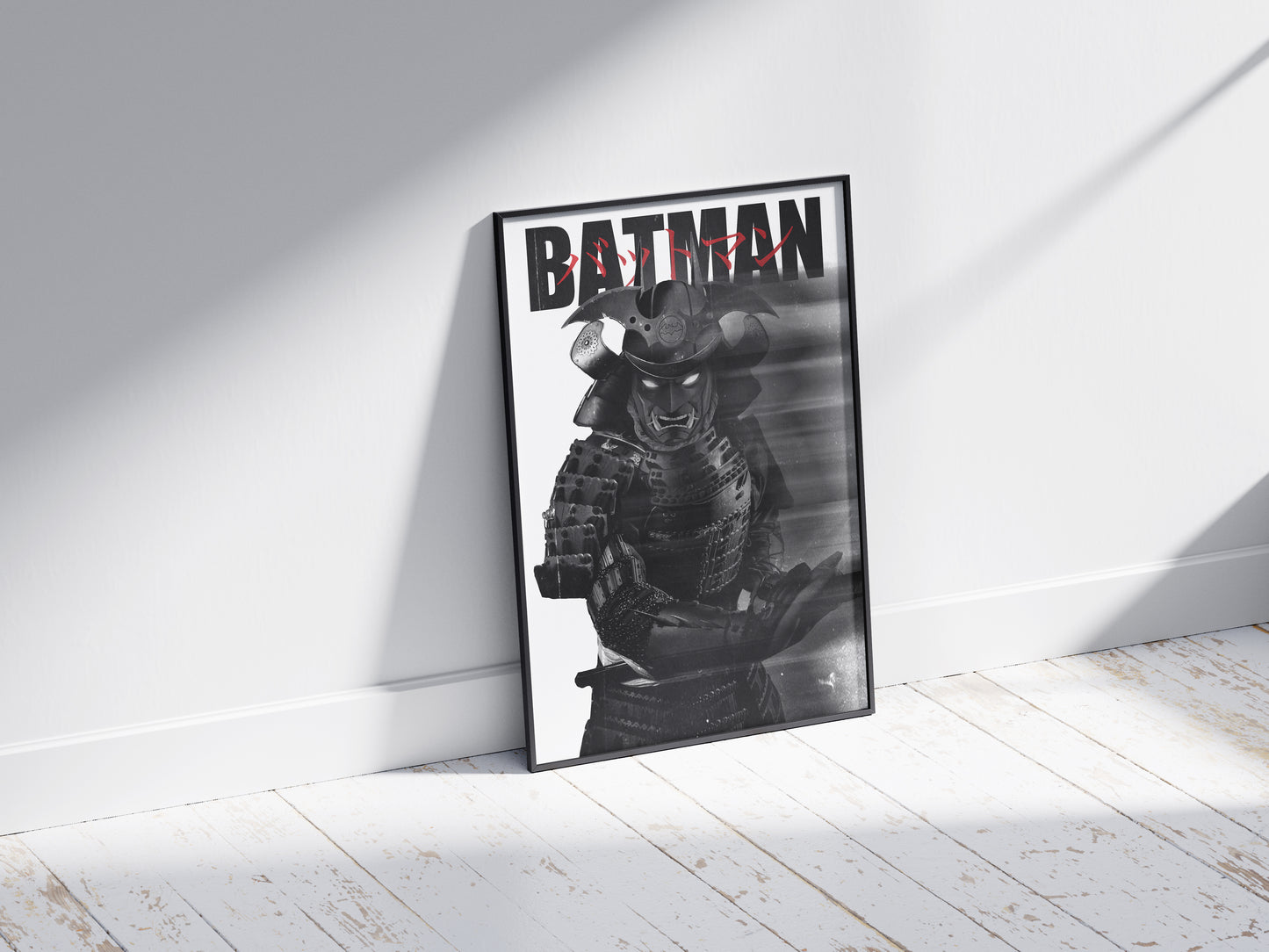 BATMAN Samurai Armor 侍の鎧 Art Print Poster