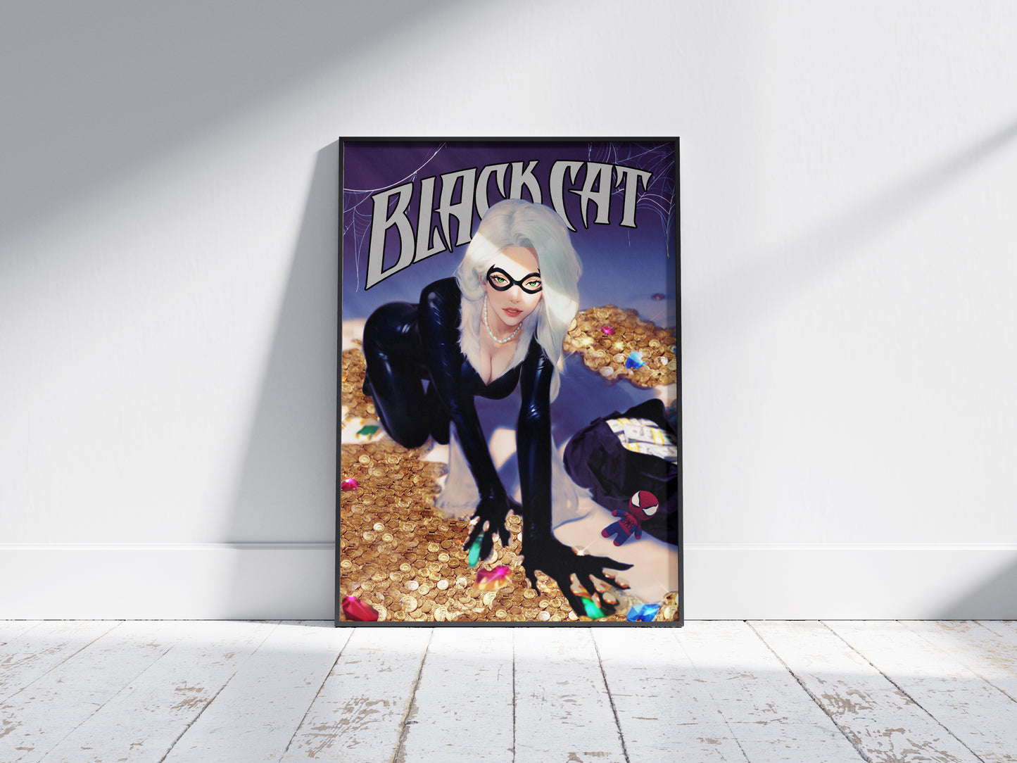 Black Cat MARVEL Art Print Poster