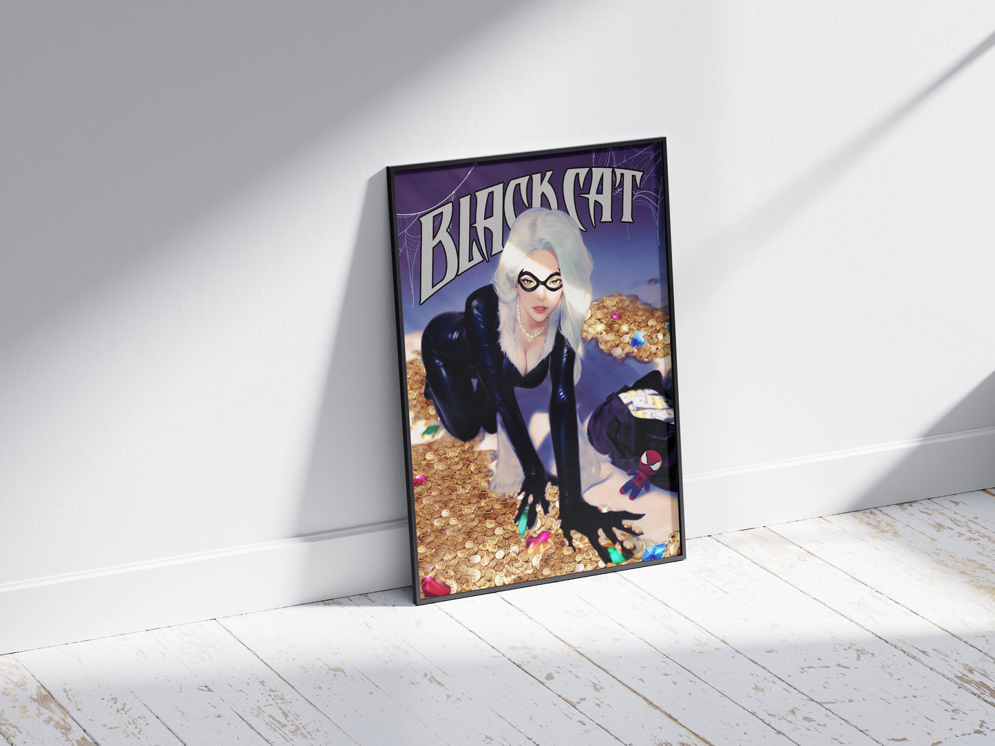 Black Cat MARVEL Art Print Poster