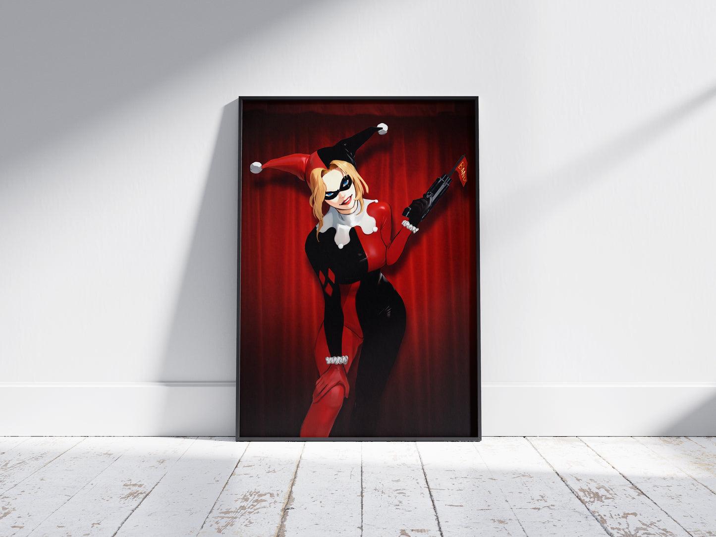 Harley Quinn from The Batman Animated Series Art Print Poster