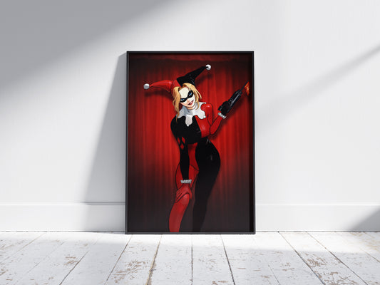Harley Quinn from The Batman Animated Series Art Print Poster