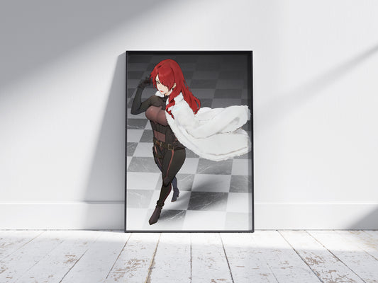 Mitsuru Kirijo Art Print Persona 3 Poster