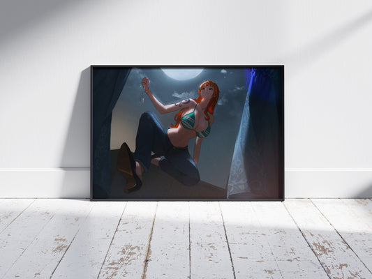 NAMI One piece Art Print Poster