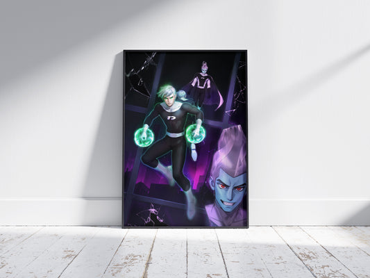 Danny Phantom "The Ultimate Enemy" Art Print Poster