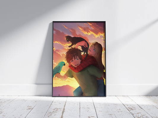 How To Train Your Dragon Modern Take Art Print Poster