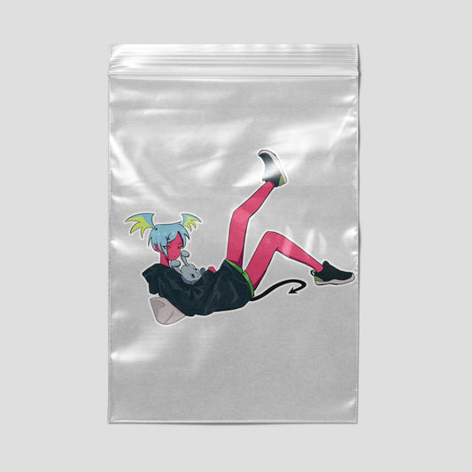 Kawaii Anime Demon Girl Sticker