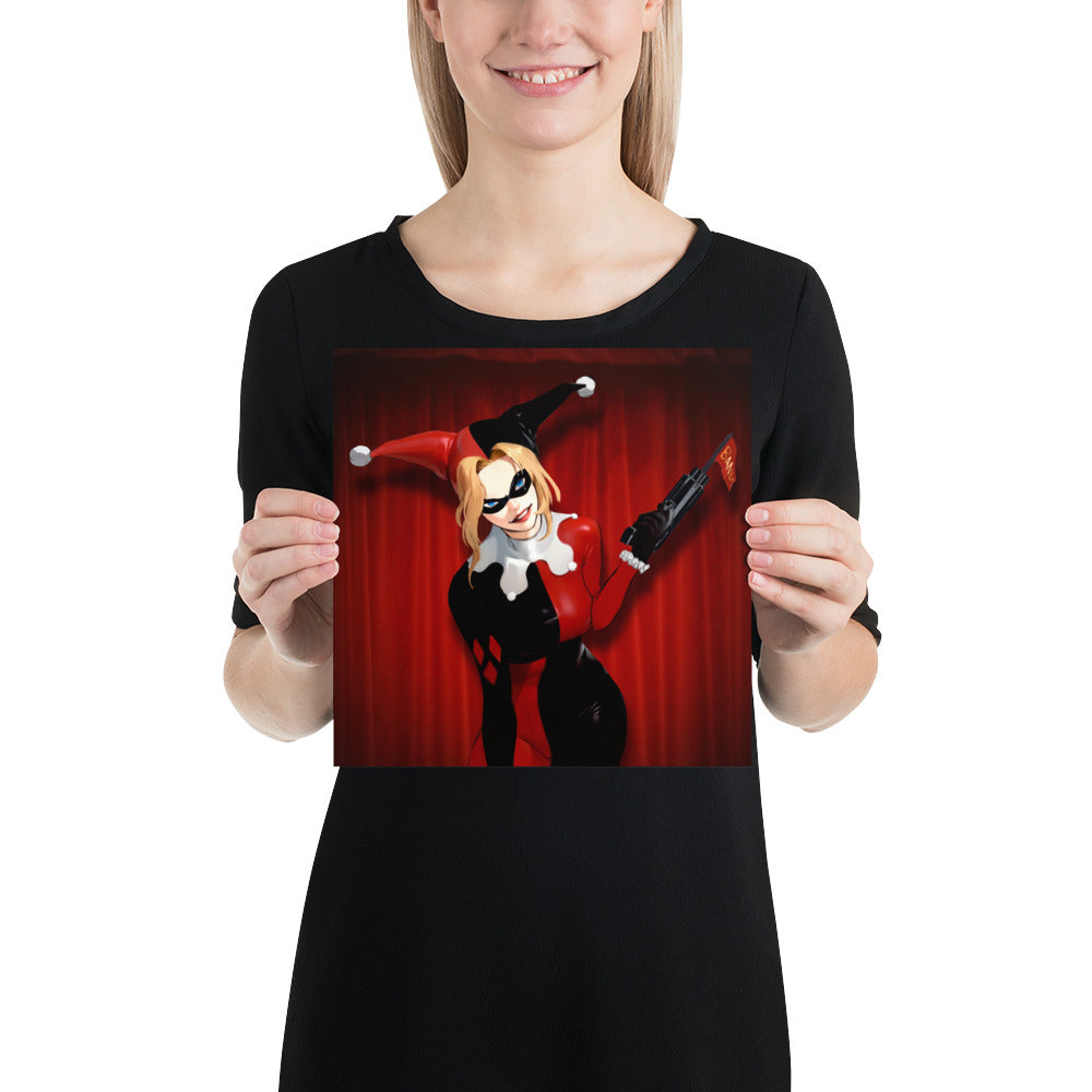 Harley Quinn from The Batman Animated Series Art Print Poster