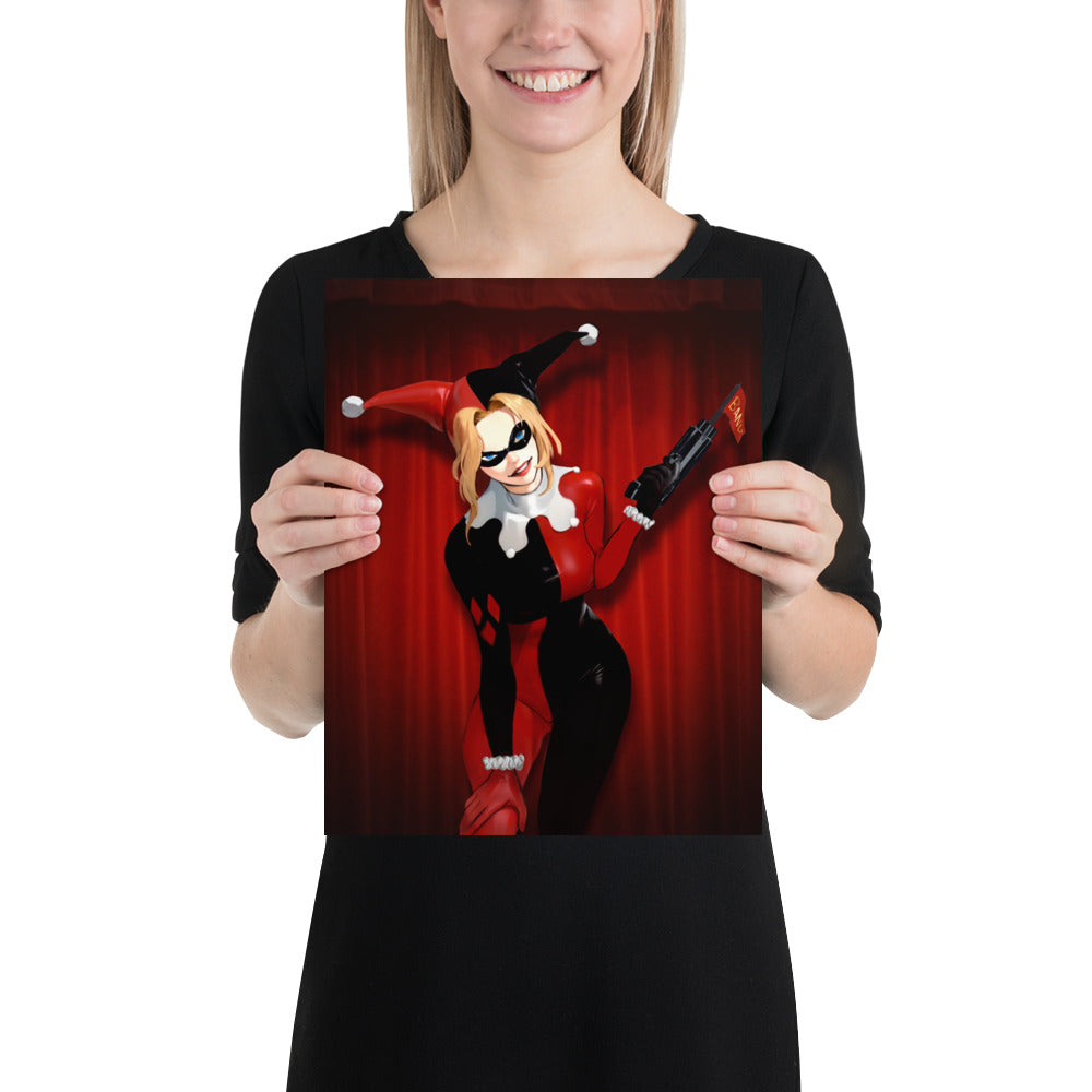 Harley Quinn from The Batman Animated Series Art Print Poster