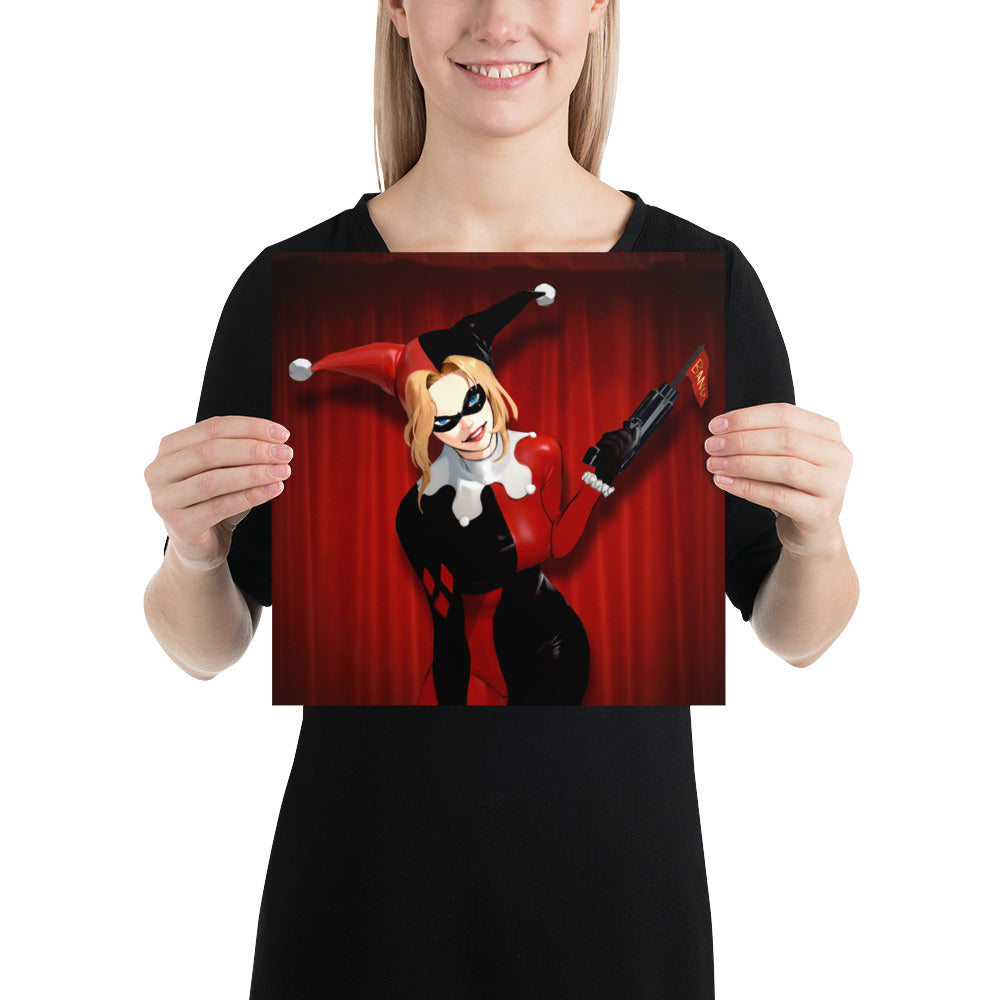 Harley Quinn from The Batman Animated Series Art Print Poster