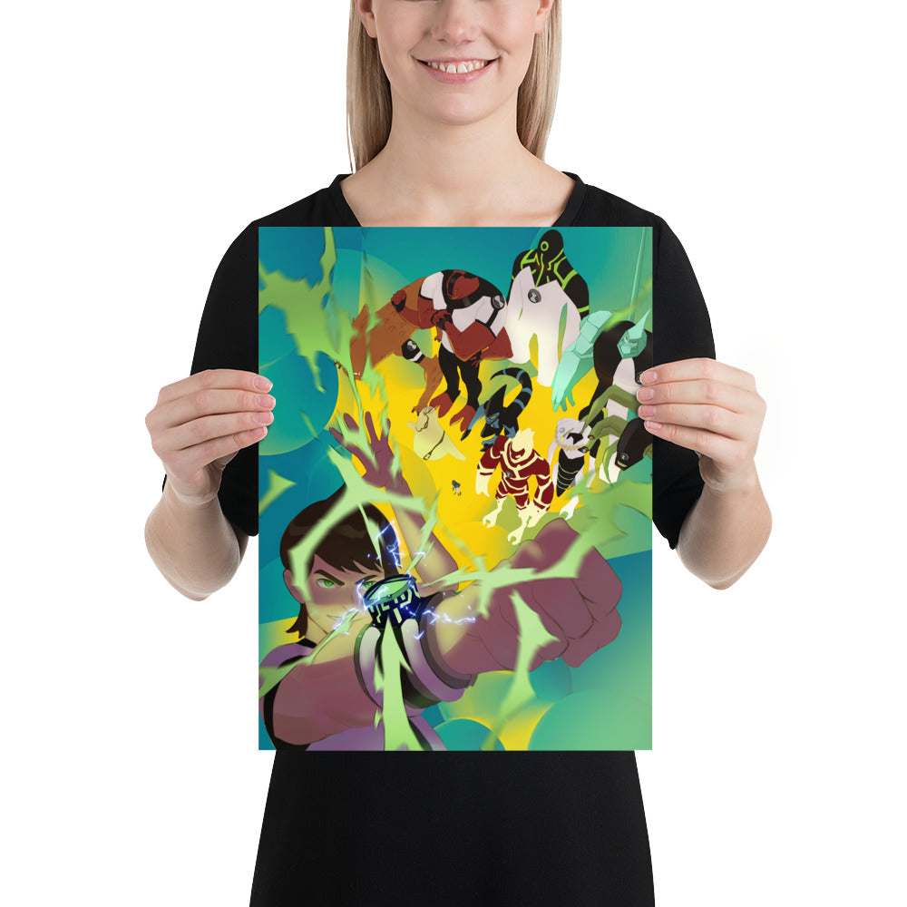 Ben 10 Classic Art Print Poster