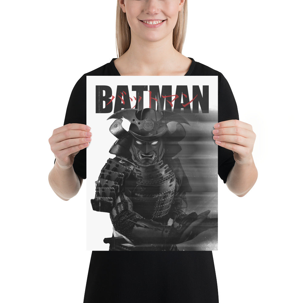 BATMAN Samurai Armor 侍の鎧 Art Print Poster