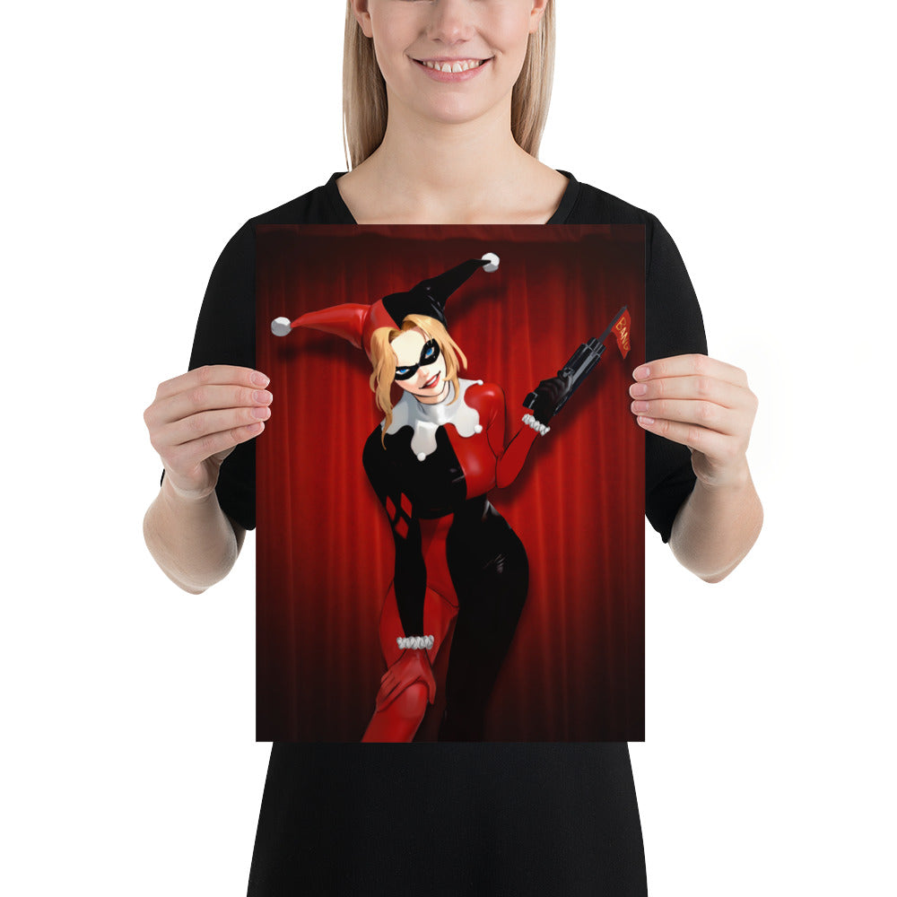 Harley Quinn from The Batman Animated Series Art Print Poster