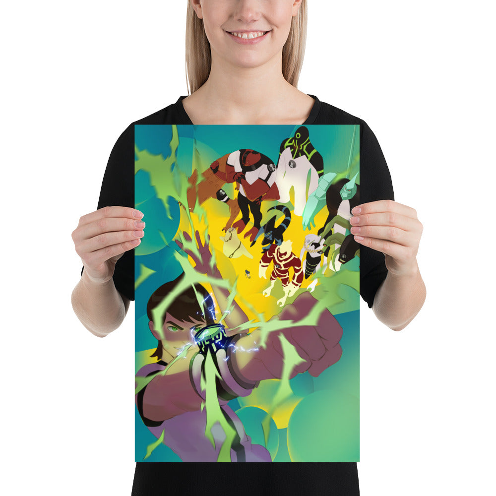 Ben 10 Classic Art Print Poster