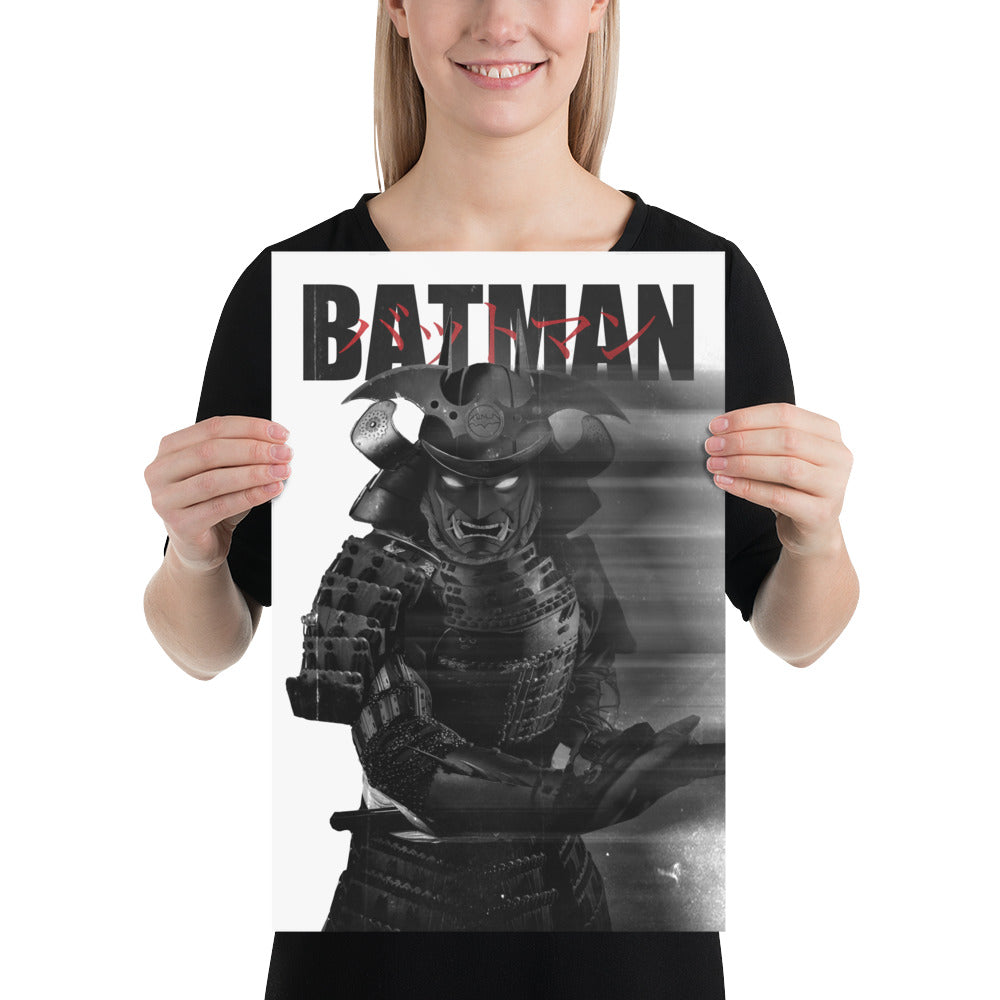 BATMAN Samurai Armor 侍の鎧 Art Print Poster