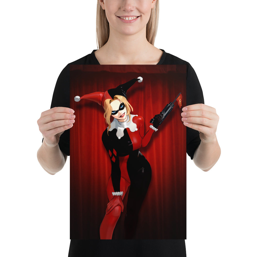 Harley Quinn from The Batman Animated Series Art Print Poster