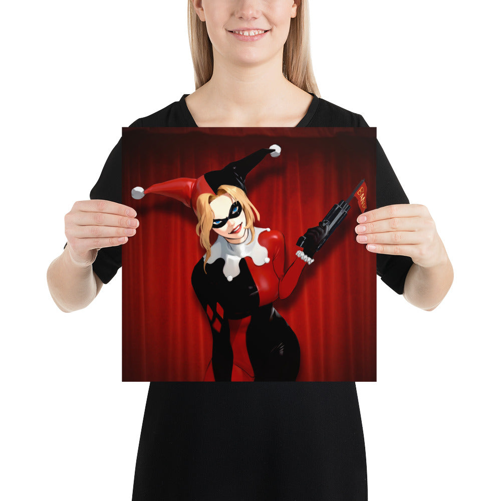 Harley Quinn from The Batman Animated Series Art Print Poster