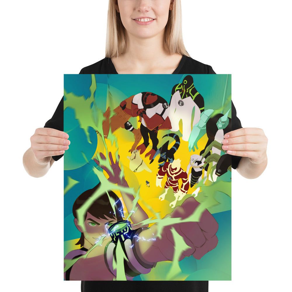 Ben 10 Classic Art Print Poster