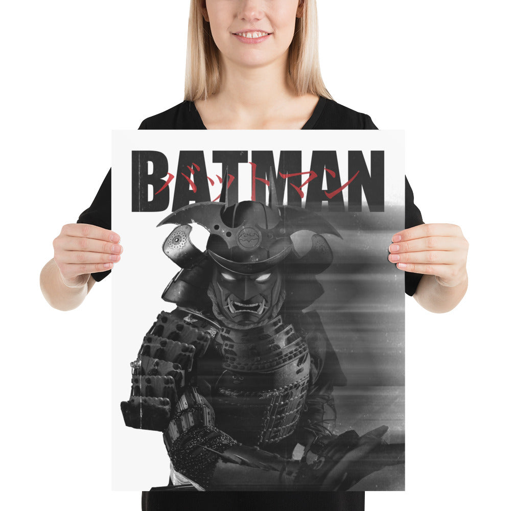 BATMAN Samurai Armor 侍の鎧 Art Print Poster