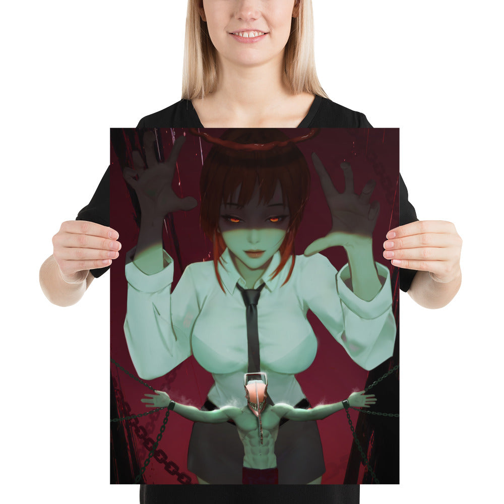 Chainsaw Man "MAKIMA" Art Print Poster