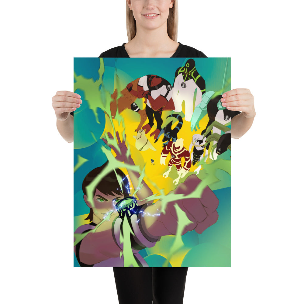 Ben 10 Classic Art Print Poster