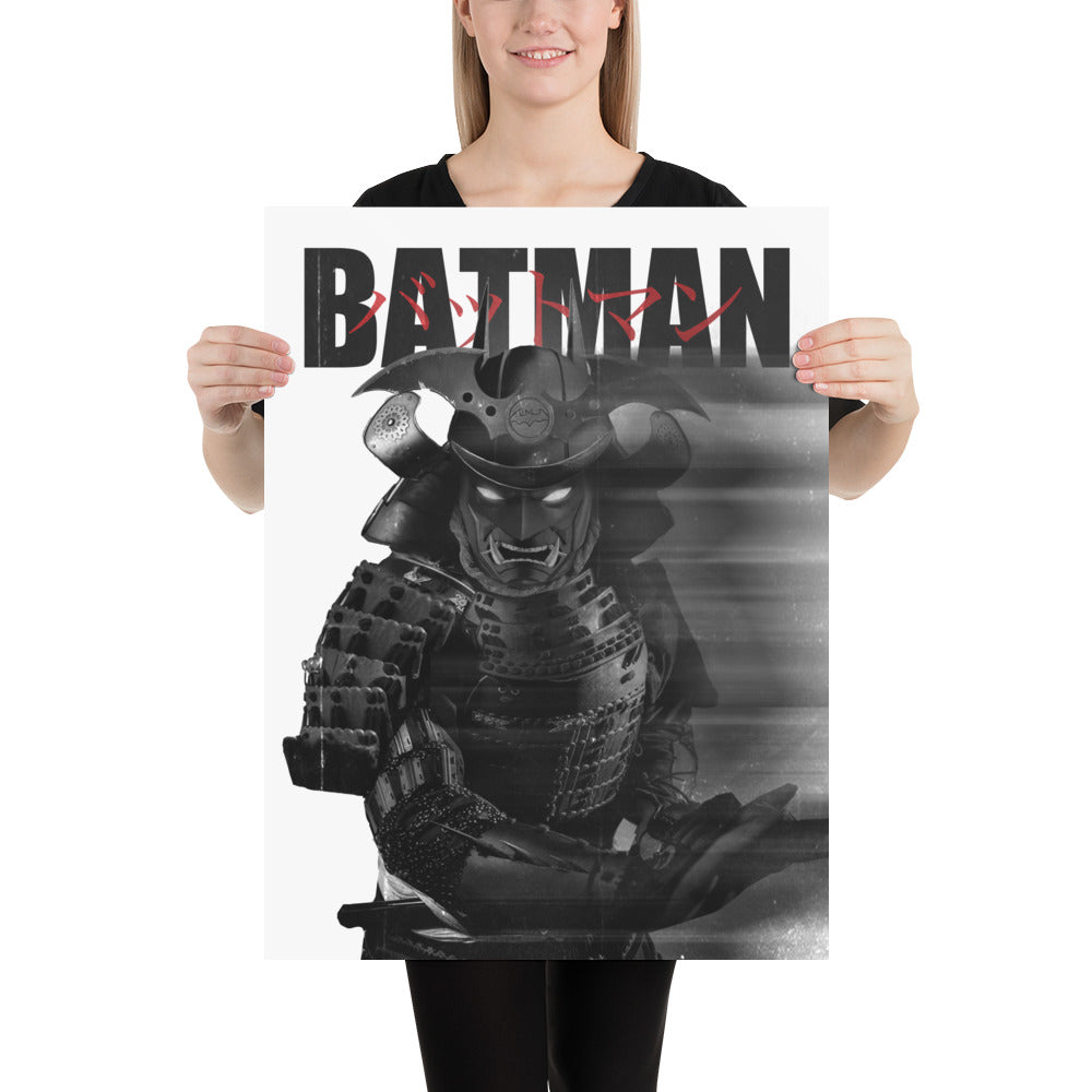 BATMAN Samurai Armor 侍の鎧 Art Print Poster