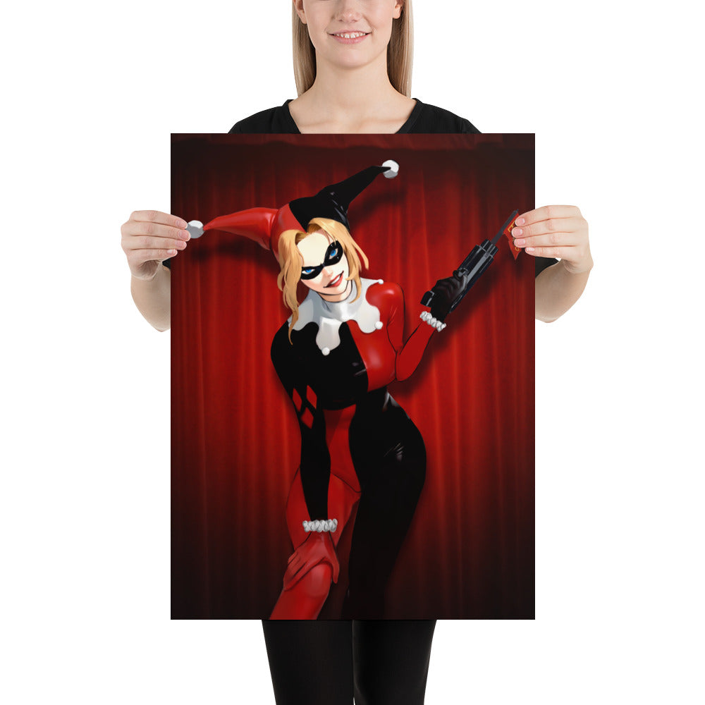 Harley Quinn from The Batman Animated Series Art Print Poster