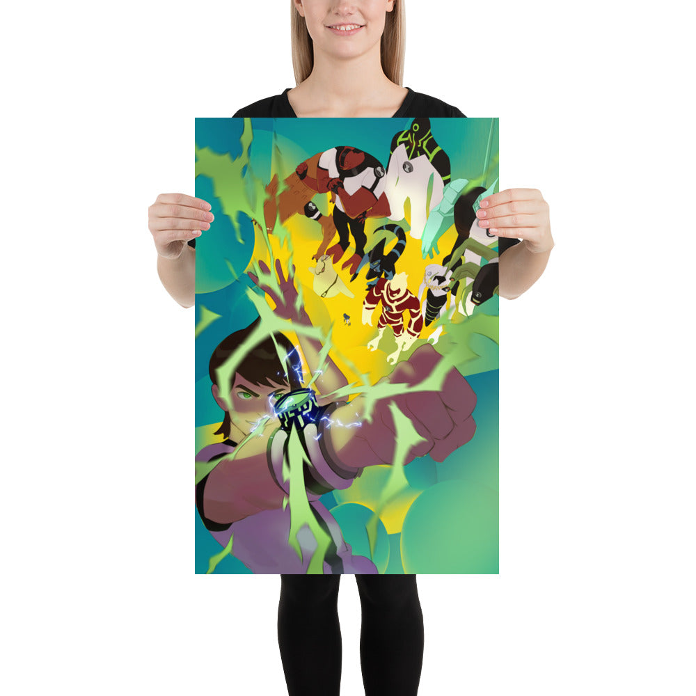 Ben 10 Classic Art Print Poster