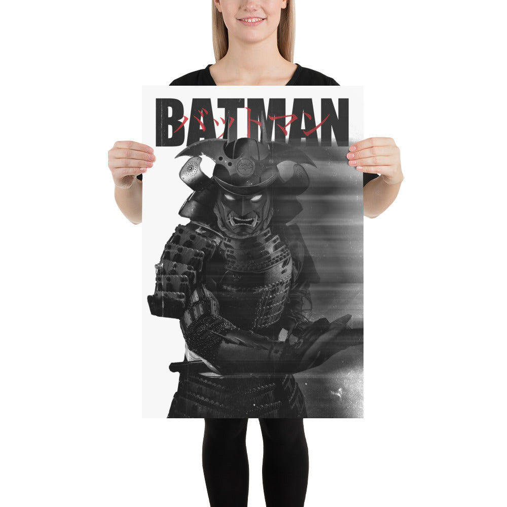 BATMAN Samurai Armor 侍の鎧 Art Print Poster