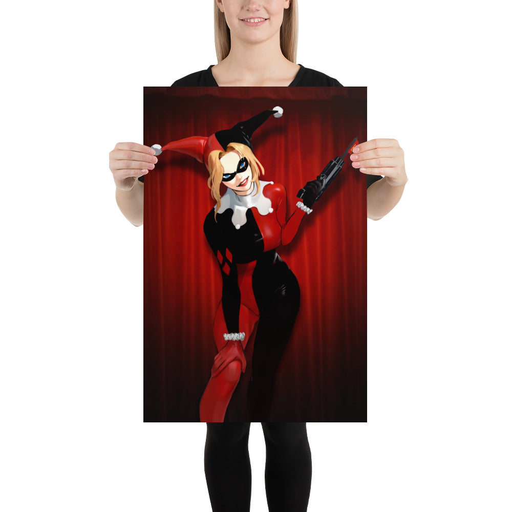 Harley Quinn from The Batman Animated Series Art Print Poster