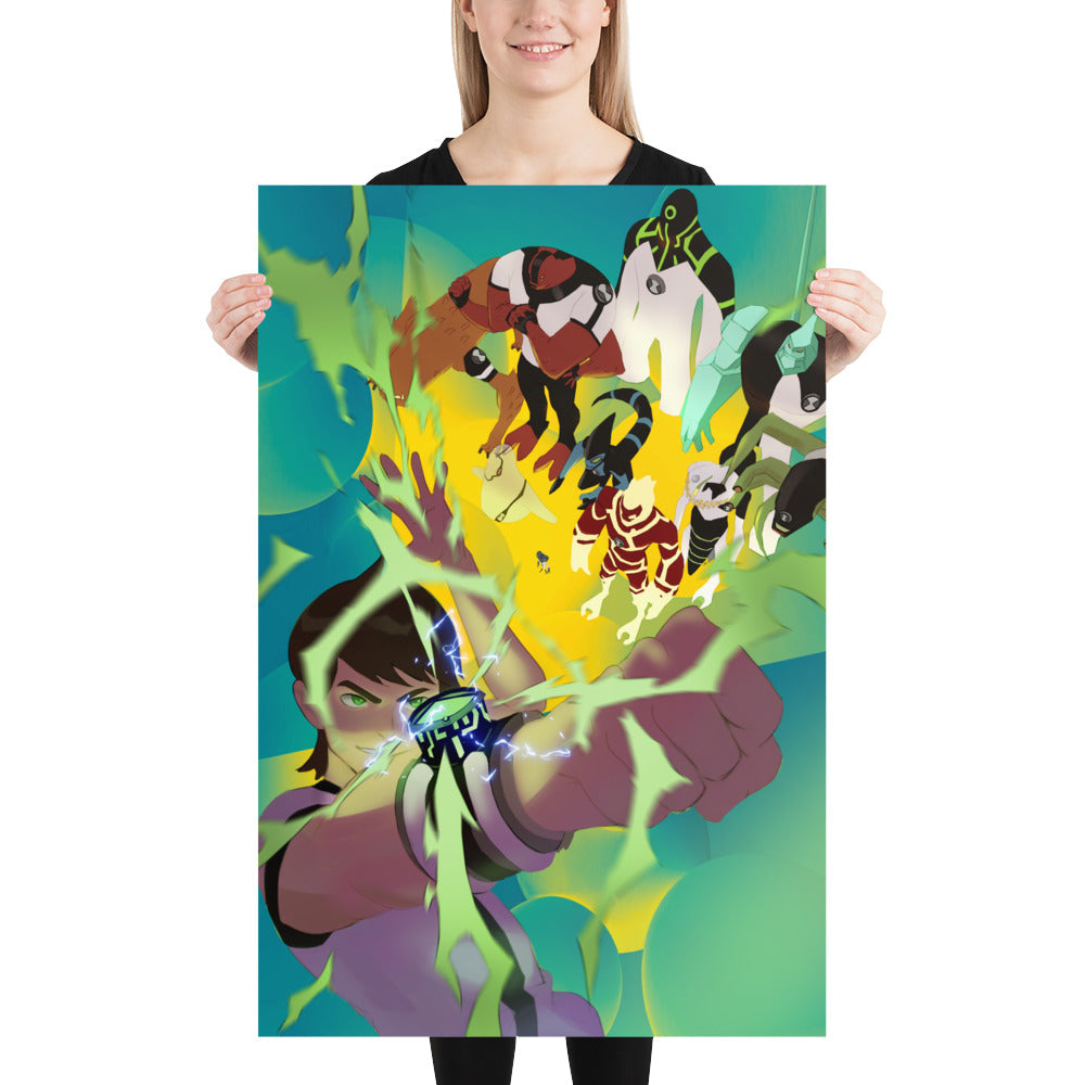 Ben 10 Classic Art Print Poster