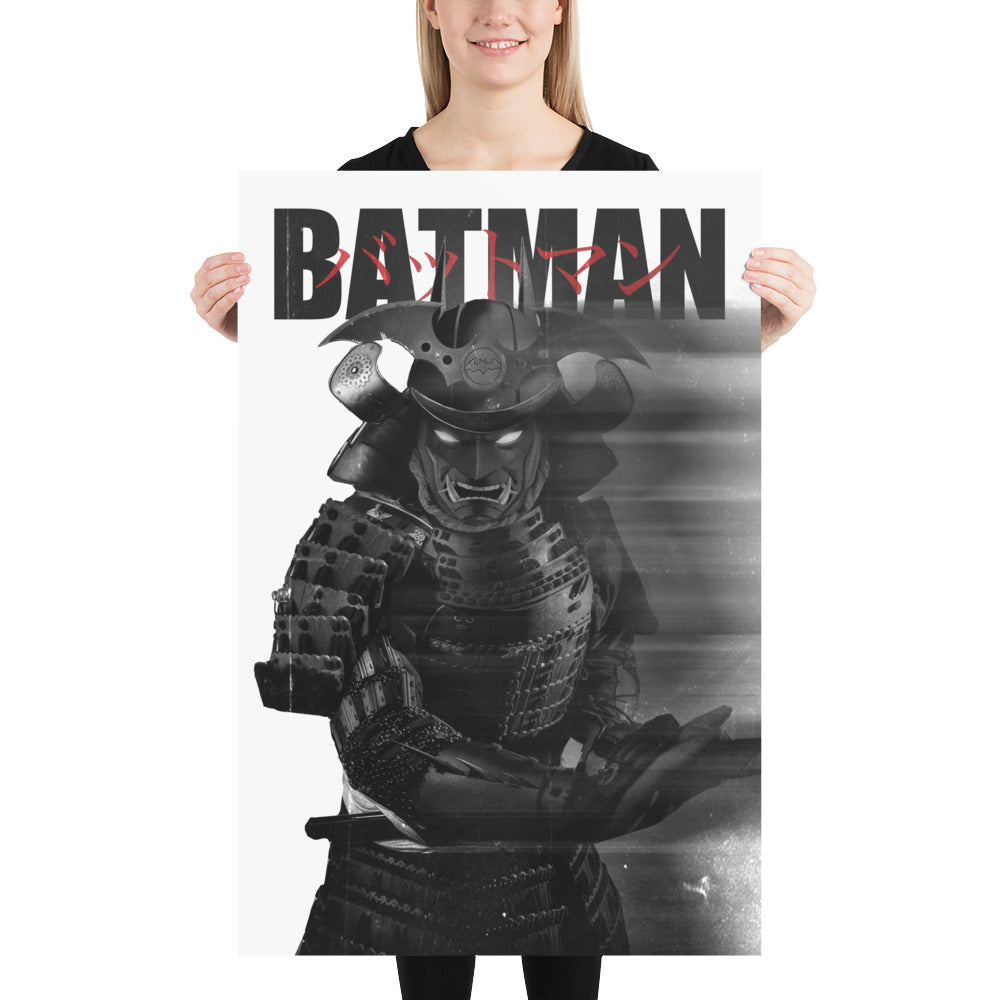 BATMAN Samurai Armor 侍の鎧 Art Print Poster