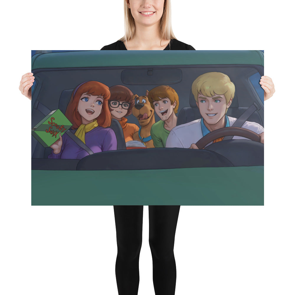 Scooby Doo Art Print Poster