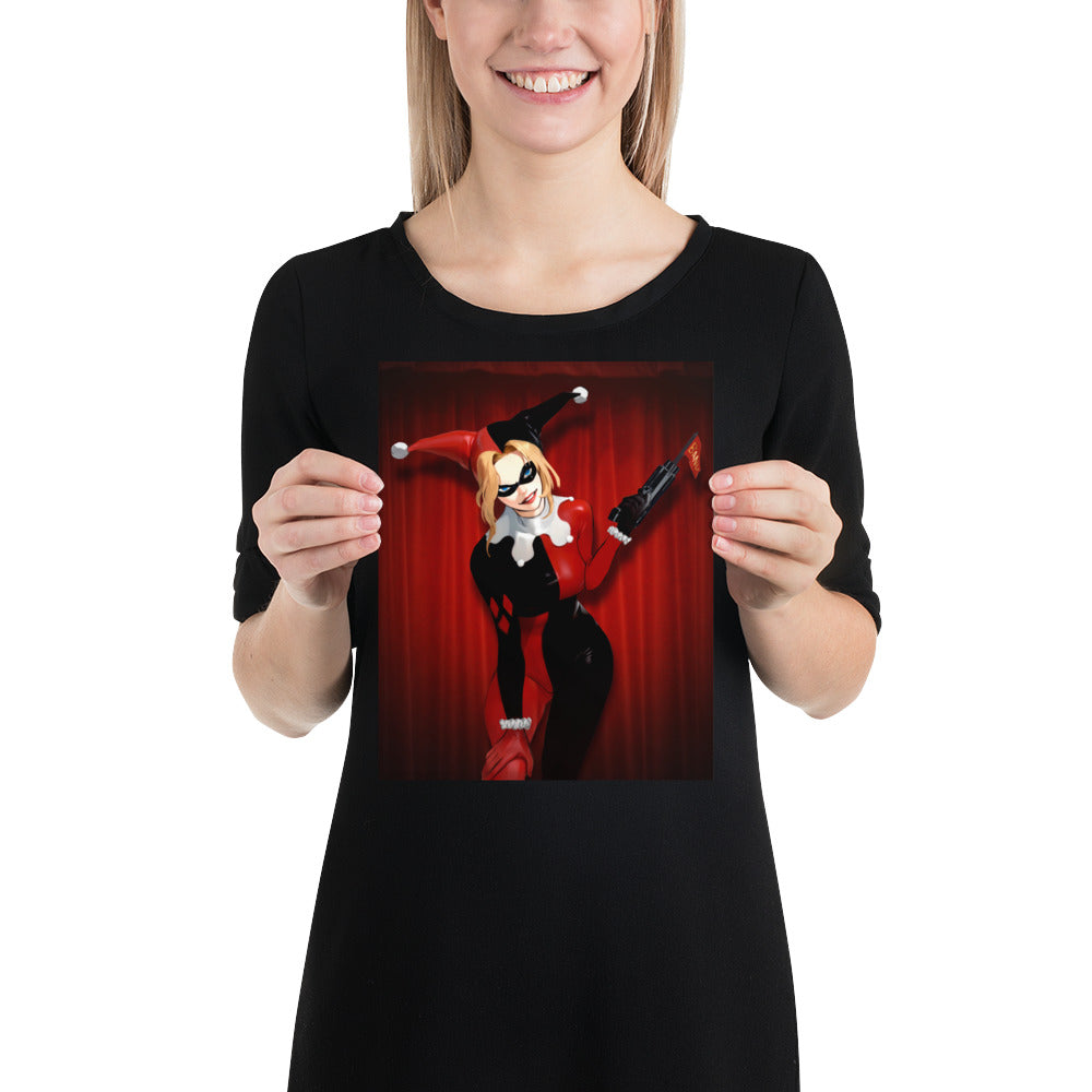 Harley Quinn from The Batman Animated Series Art Print Poster