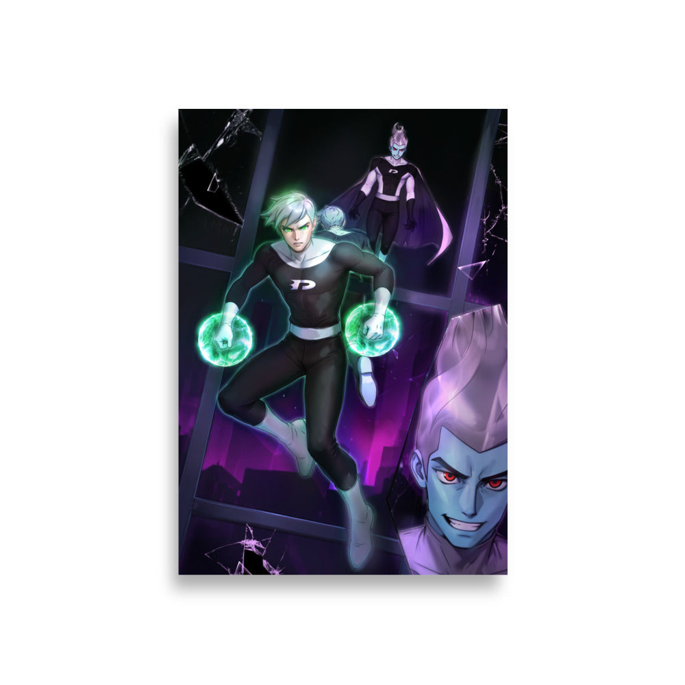 Danny Phantom "The Ultimate Enemy" Art Print Poster